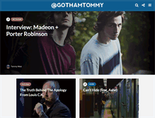 Tablet Screenshot of gothamtommy.com